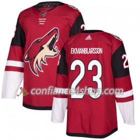 Adidas Maillot de Hockey Arizona Coyotes Oliver Ekman-Larsson 23 2017-2018 Maroon Authentic - Homme